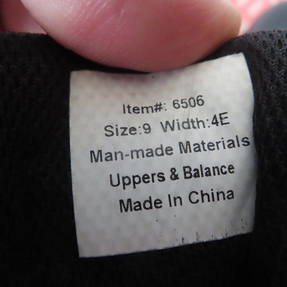 men's 9 4E  XW wide MT. EMEY 6506 Composite Toe Work UTILITY black 8" BOOTS - Picture 8 of 11